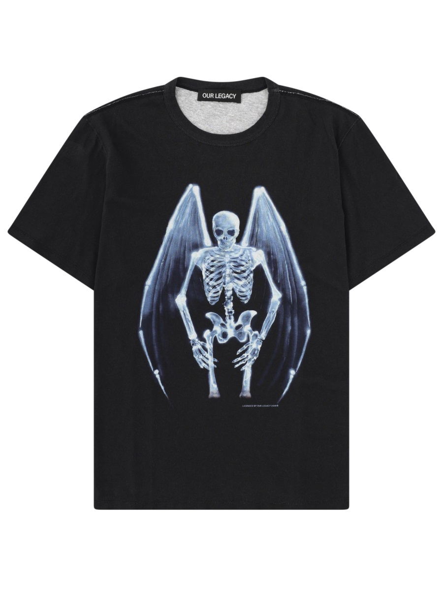 [Our Legacy] T-shirts Short Sleeve SS26 M2266NF_FALLENANGELPRINT