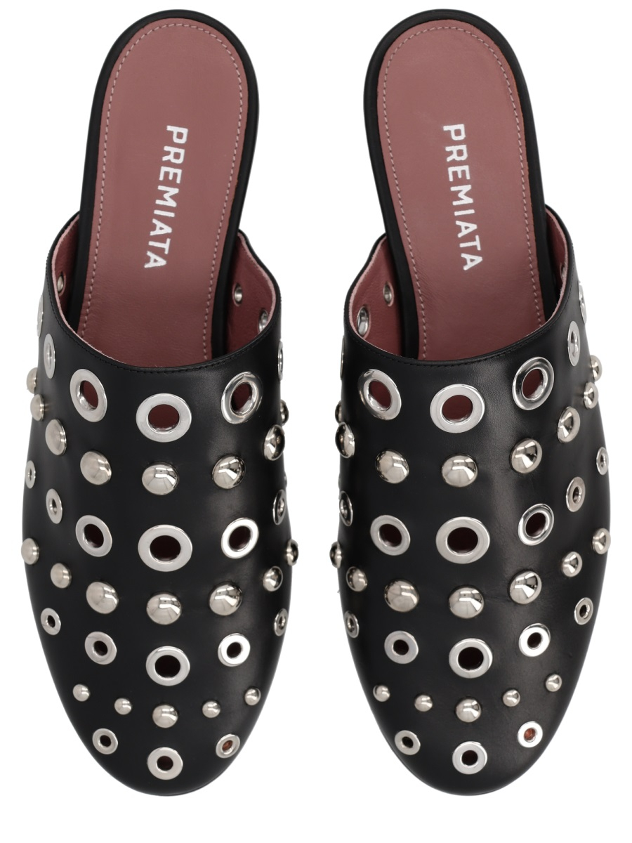 [Premiata] Mules SS26 M7329_GOTEB.NERO