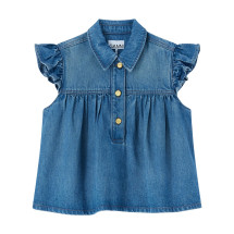[GANNI] Shirts Sleeveless SS26 A1040047_091