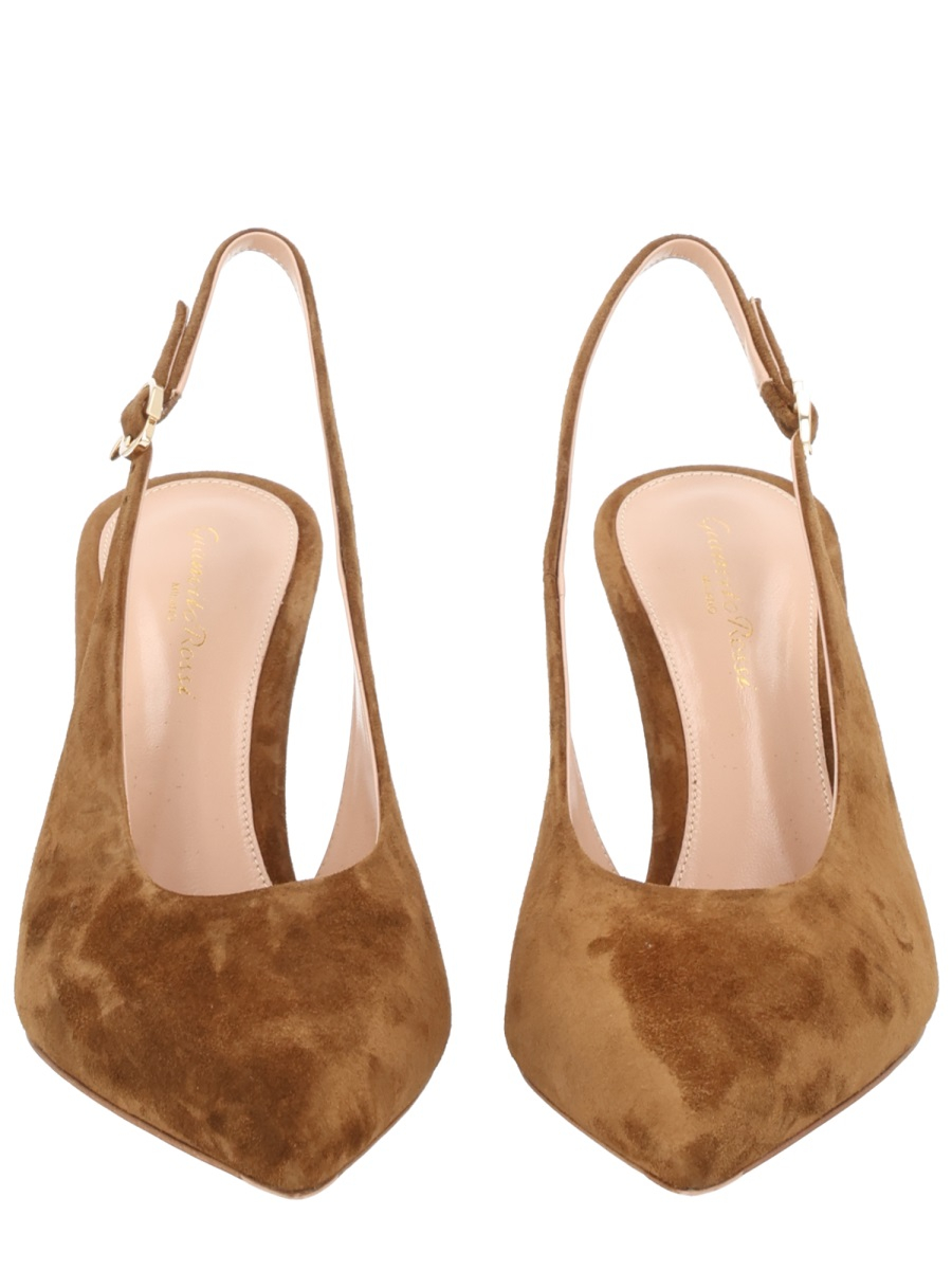 [Gianvito Rossi] Slingback SS26 G95461_85RICCAMTEXA
