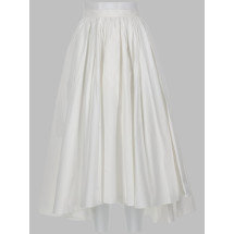 [Self-portrait] Long skirt SS26 AC26-033MSK-W_WHITE