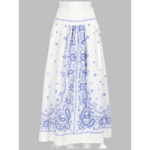 [Self-portrait] Long skirt SS26 AC26-008MSK-W_WHITE