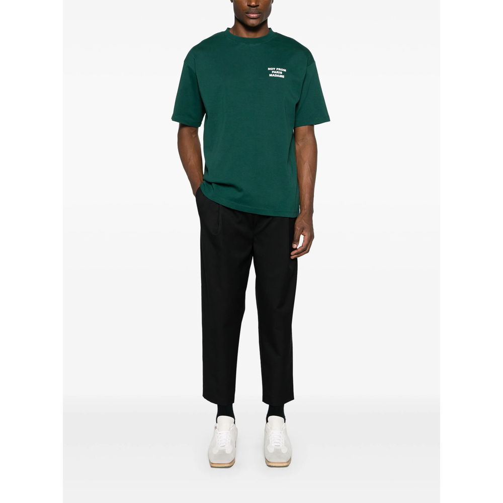 [DROLE DE MONSIEUR] Jogger pants FW26 PERM-BP167 PL127 BLACK