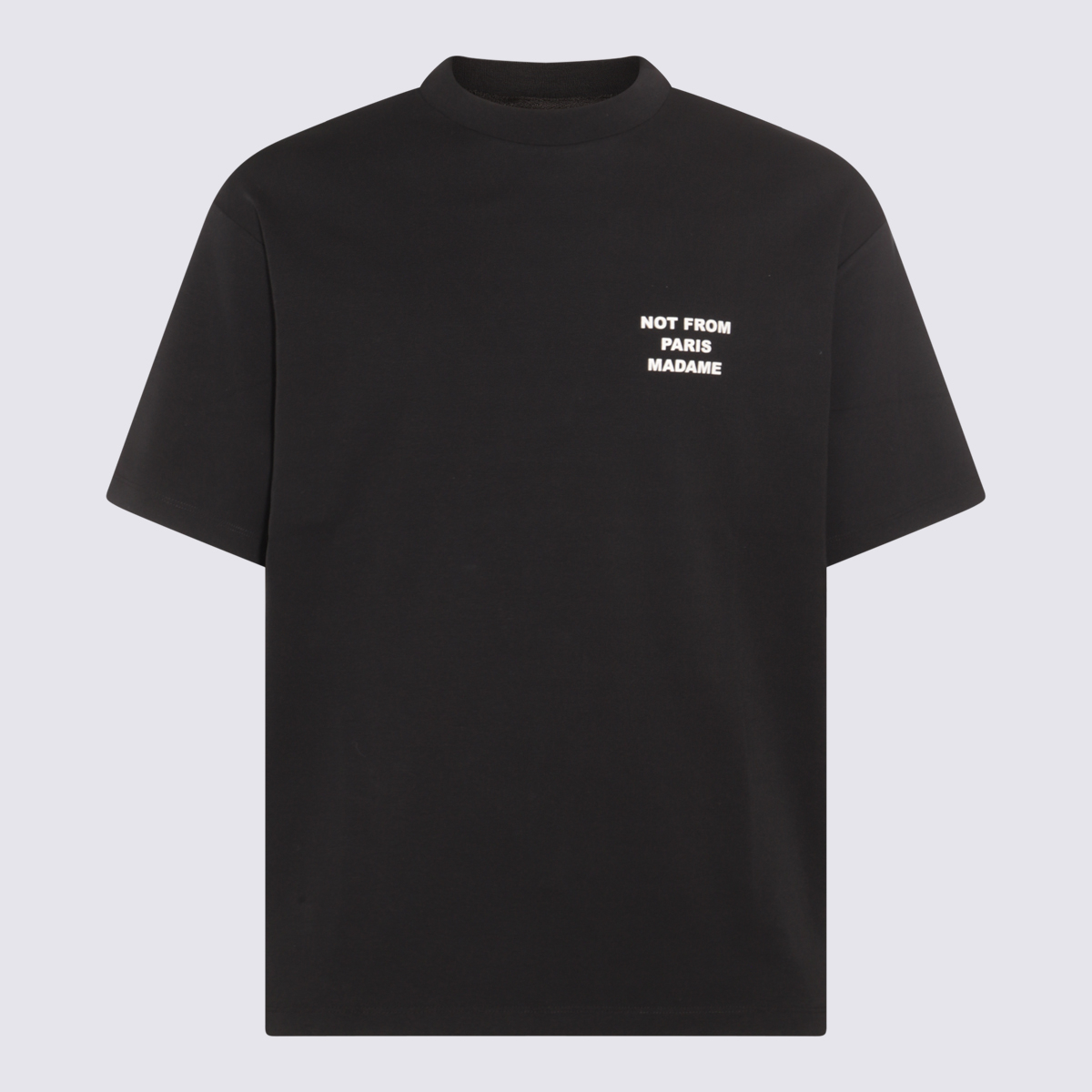 [DROLE DE MONSIEUR] T-shirts Short Sleeve FW26 PERMTS203CO002BL