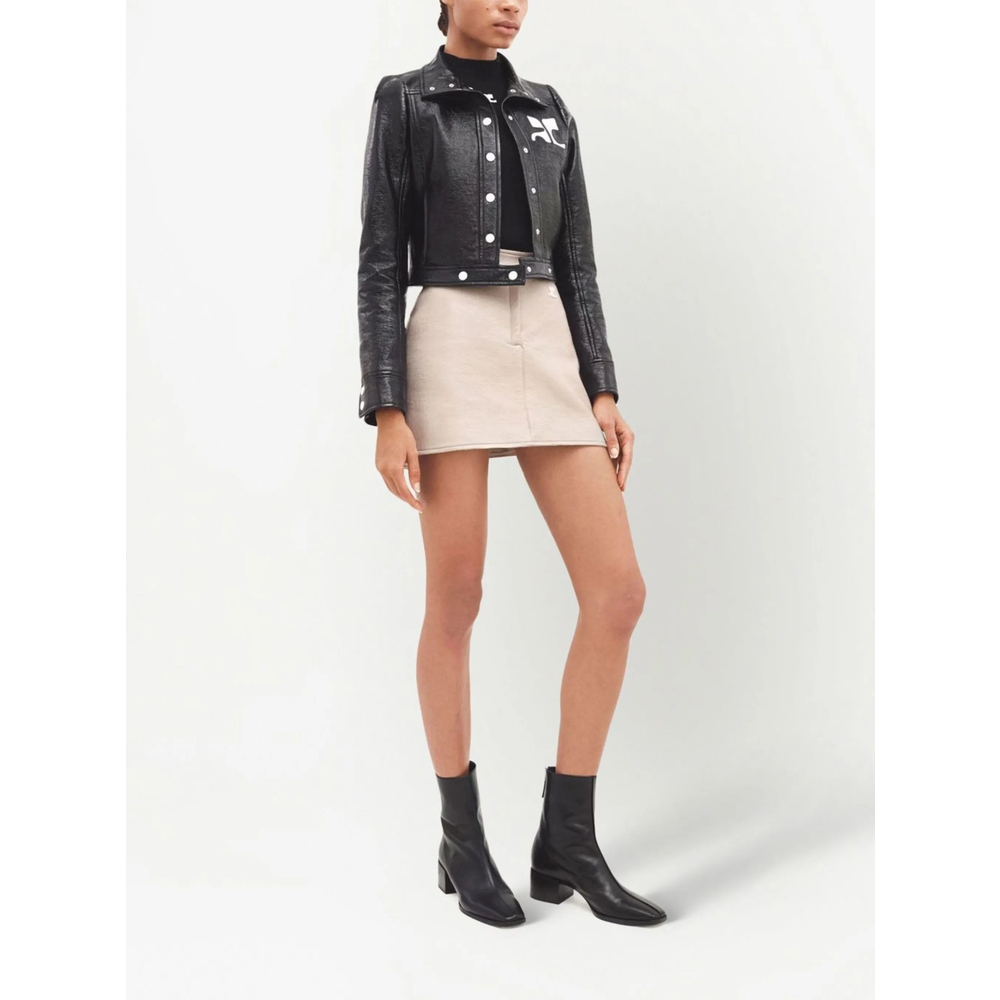 [Courreges] Leather Jacket FW26 PERCBL005VY 0014 9999