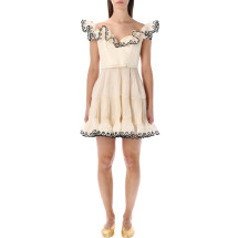 [Zimmermann] Sleeveless dress SS26 7024DC26RCRM