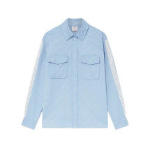 [Casablanca] Shirts Long Sleeve SS26 WSP26SH23701BLUE MONOGRAM