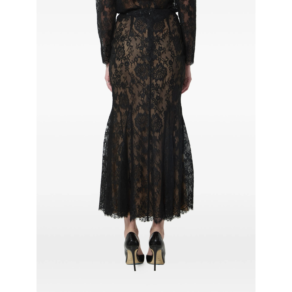 [Self-portrait] Long skirt FW26 PF26-032MSK-B  BLACK