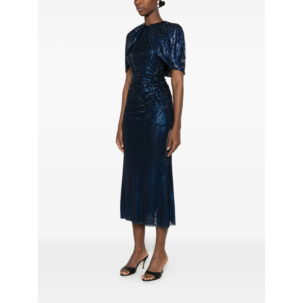 [Self-portrait] Short sleeve dress FW26 PF26-054M-N  NABLU
