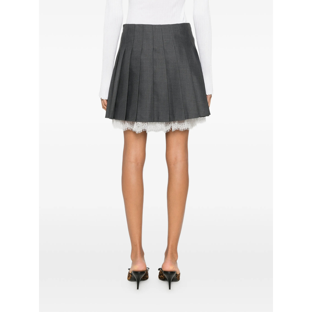 [Self-portrait] Mini skirt FW26 PF26-006SK-GR  GREY