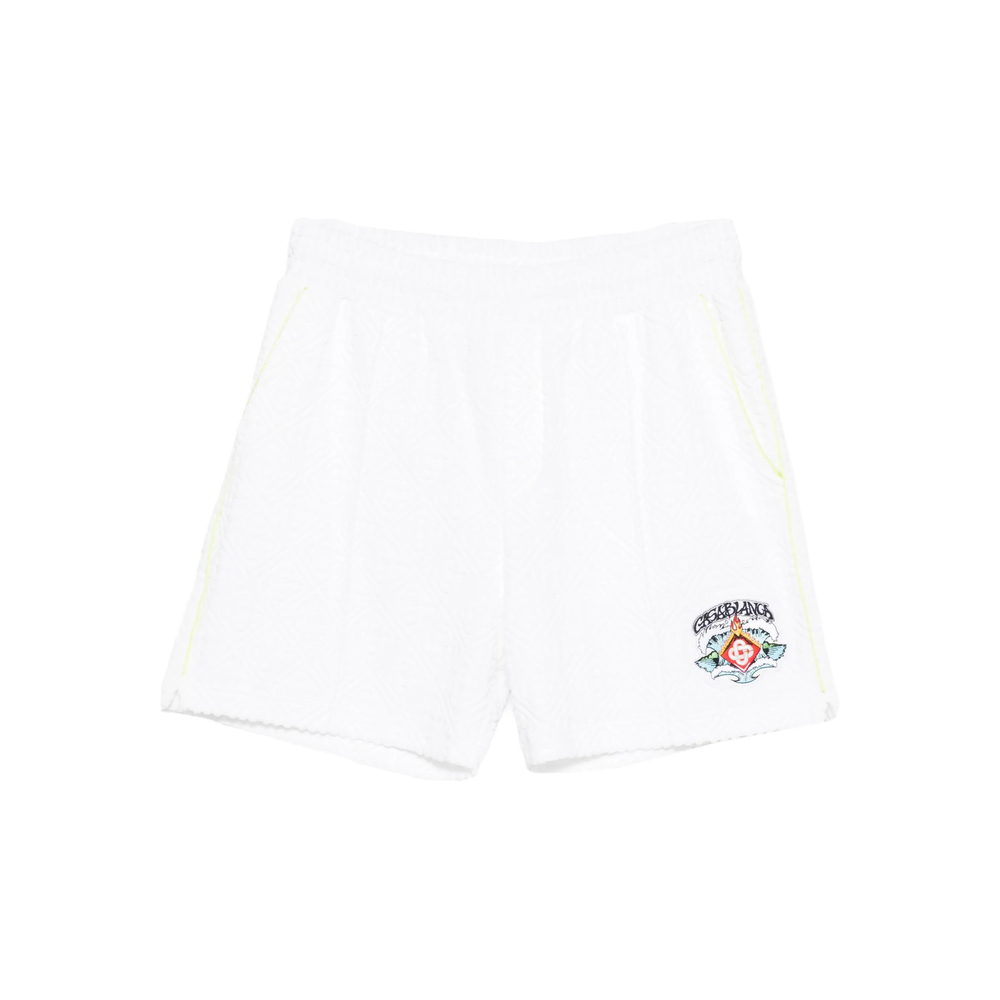 [Casablanca] Shorts SS26 SP26-JTR-271 03 WHITE