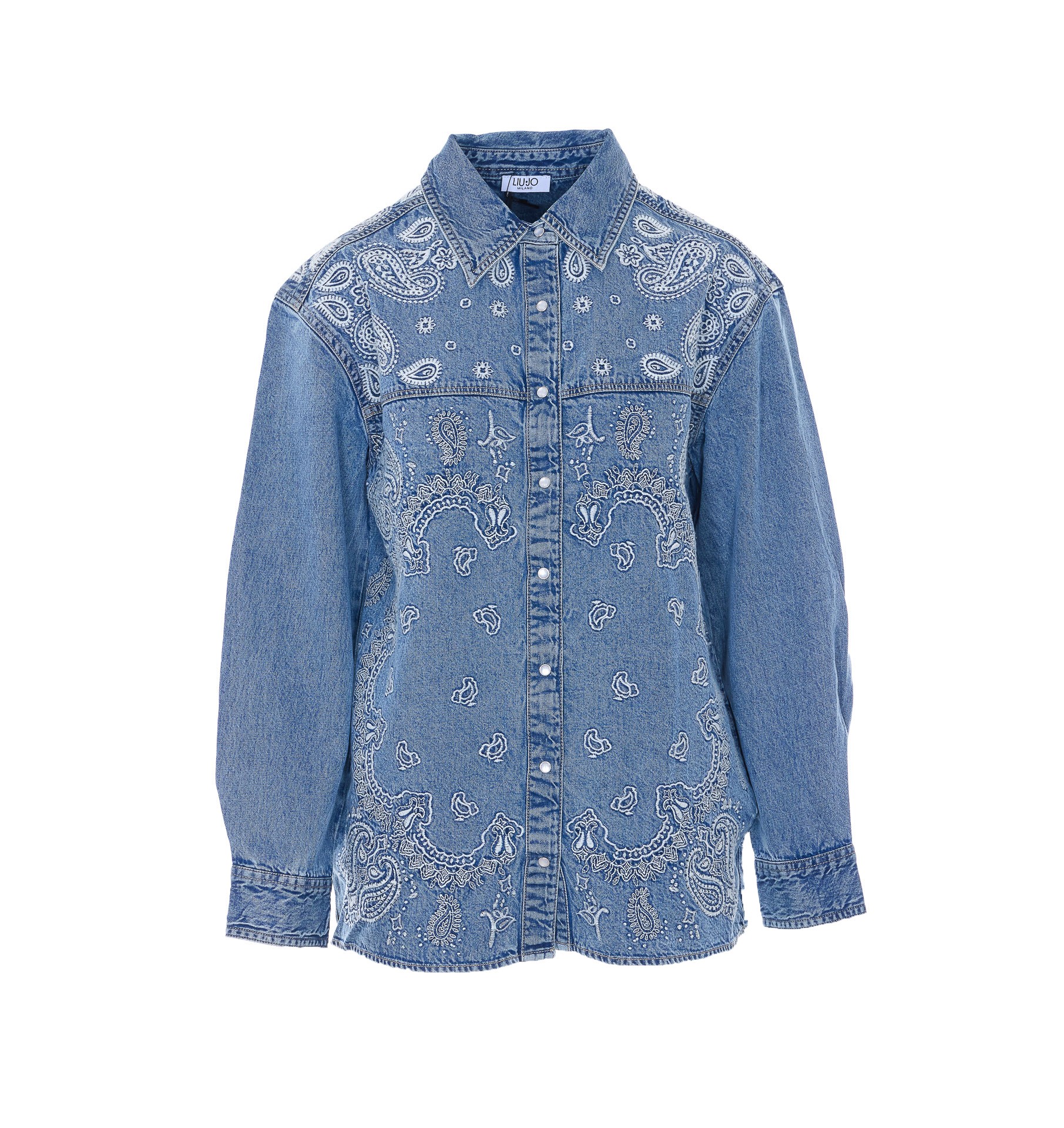 [Liu Jo] Denim Jacket SS26 UA6145D031379016