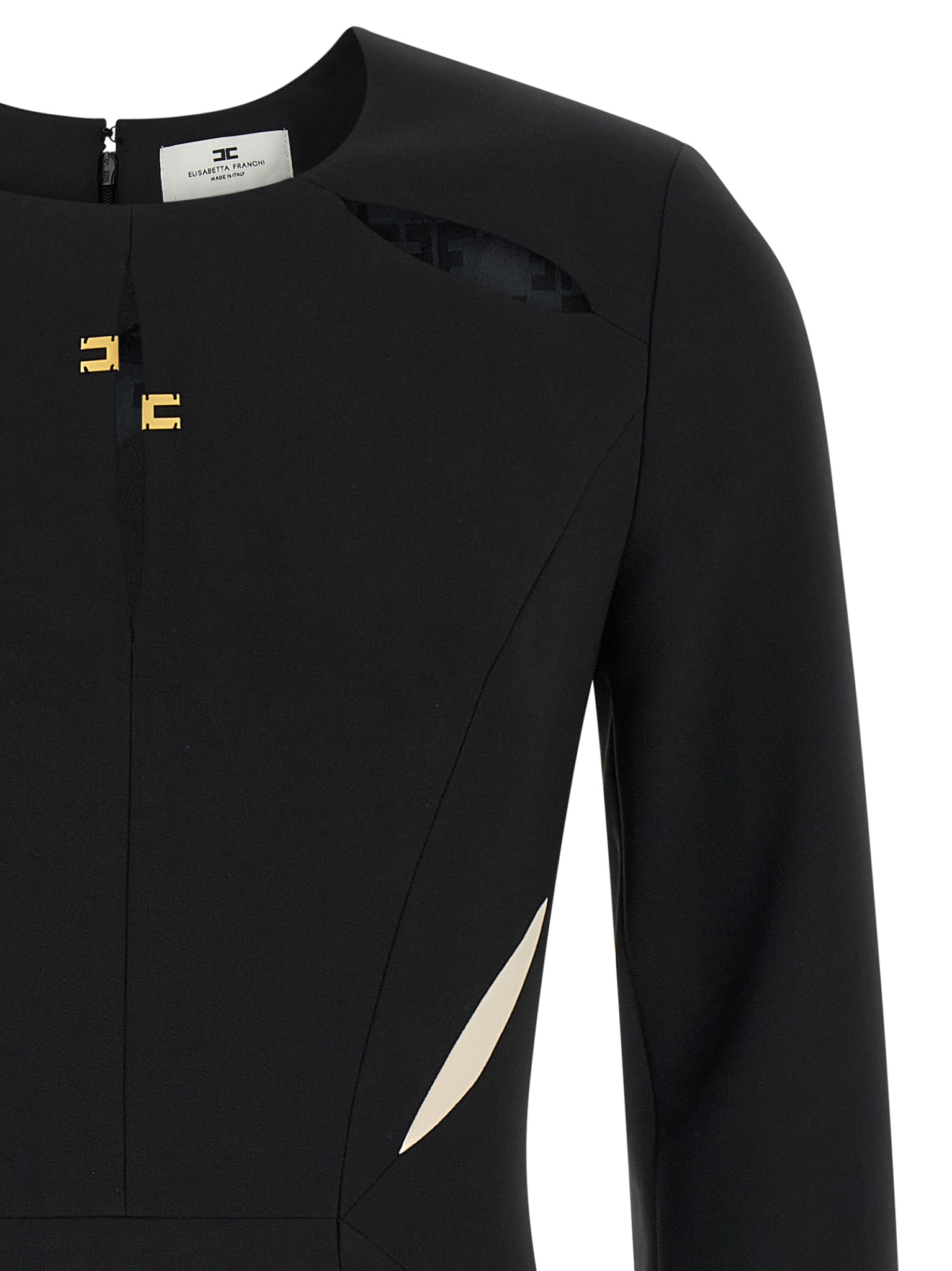 [ELISABETTA FRANCHI] Long sleeve dress SS26 AB86861E2685