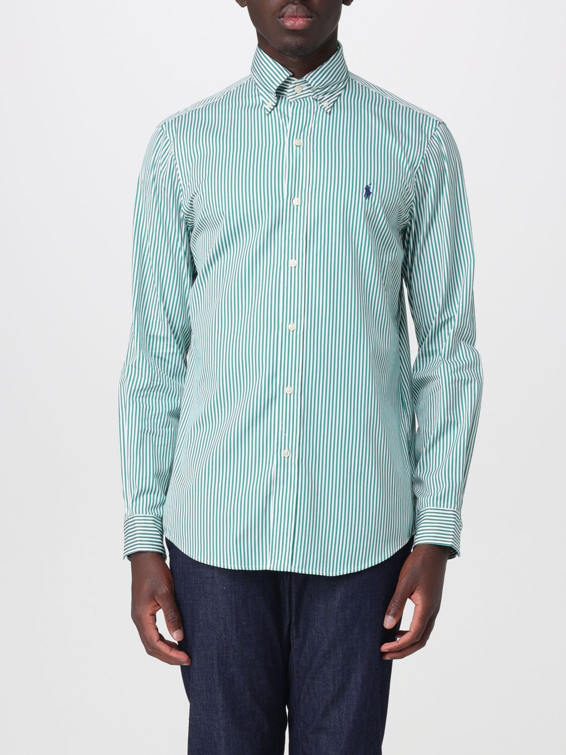 [Polo Ralph Lauren] Shirts Long Sleeve SS26 710B15661 001