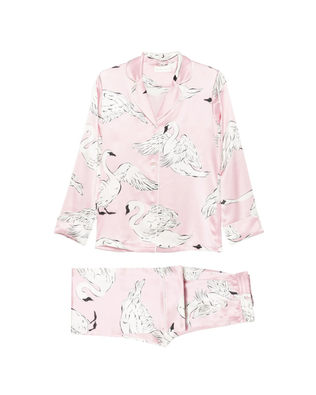 [Olivia Von Halle] Pajamas FW26 LILA  SELEN