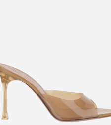 [Amina Muaddi] Pumps SS26 ALEXAGLASSSLIPPER95LATTE