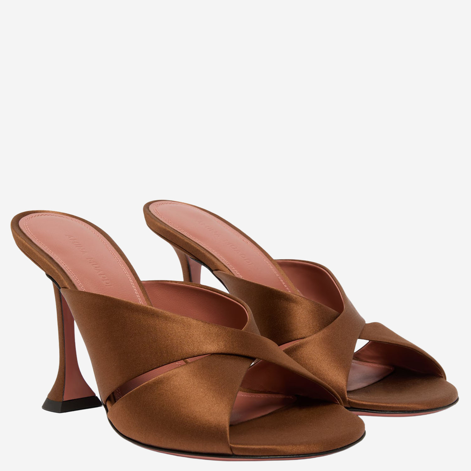 [Amina Muaddi] Pumps SS26 SALMASLIPPER95MOCHA