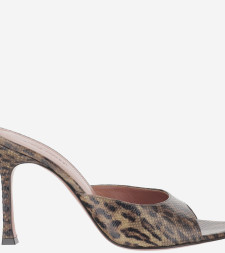 [Amina Muaddi] Pumps SS26 ALEXASLIPPER95LEOPARDSNAKE