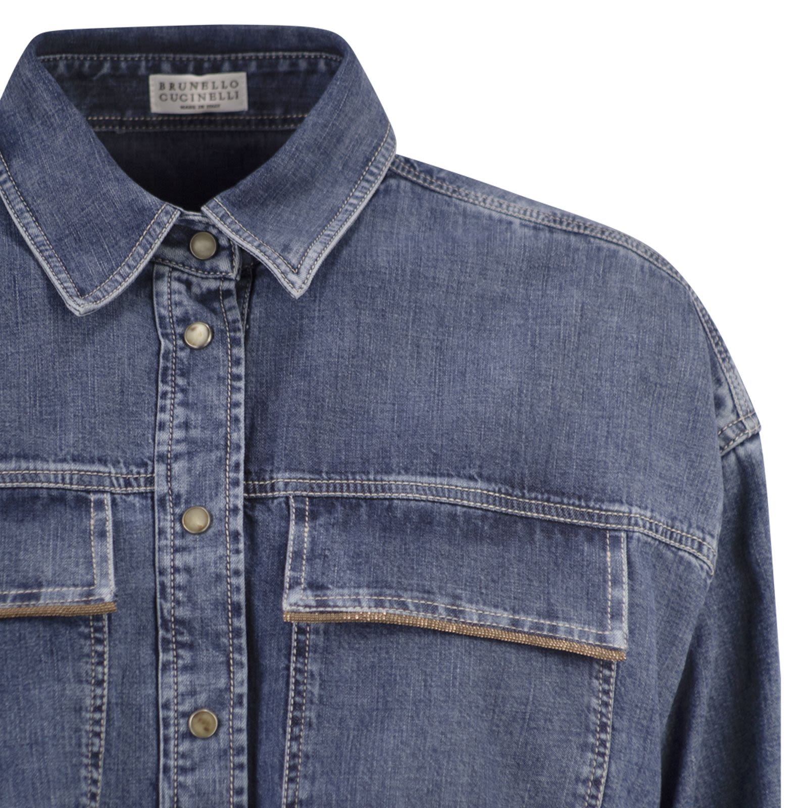 [Brunello Cucinelli] Shirts Long Sleeve SS26 MH192RB526 C9031