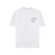 [Off-White] T-shirts Short Sleeve FW26 44MAA120F26J00Y100 WHITE
