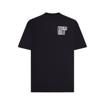 [Off-White] T-shirts Short Sleeve FW26 44MAA120F26J00Y001 BLACK