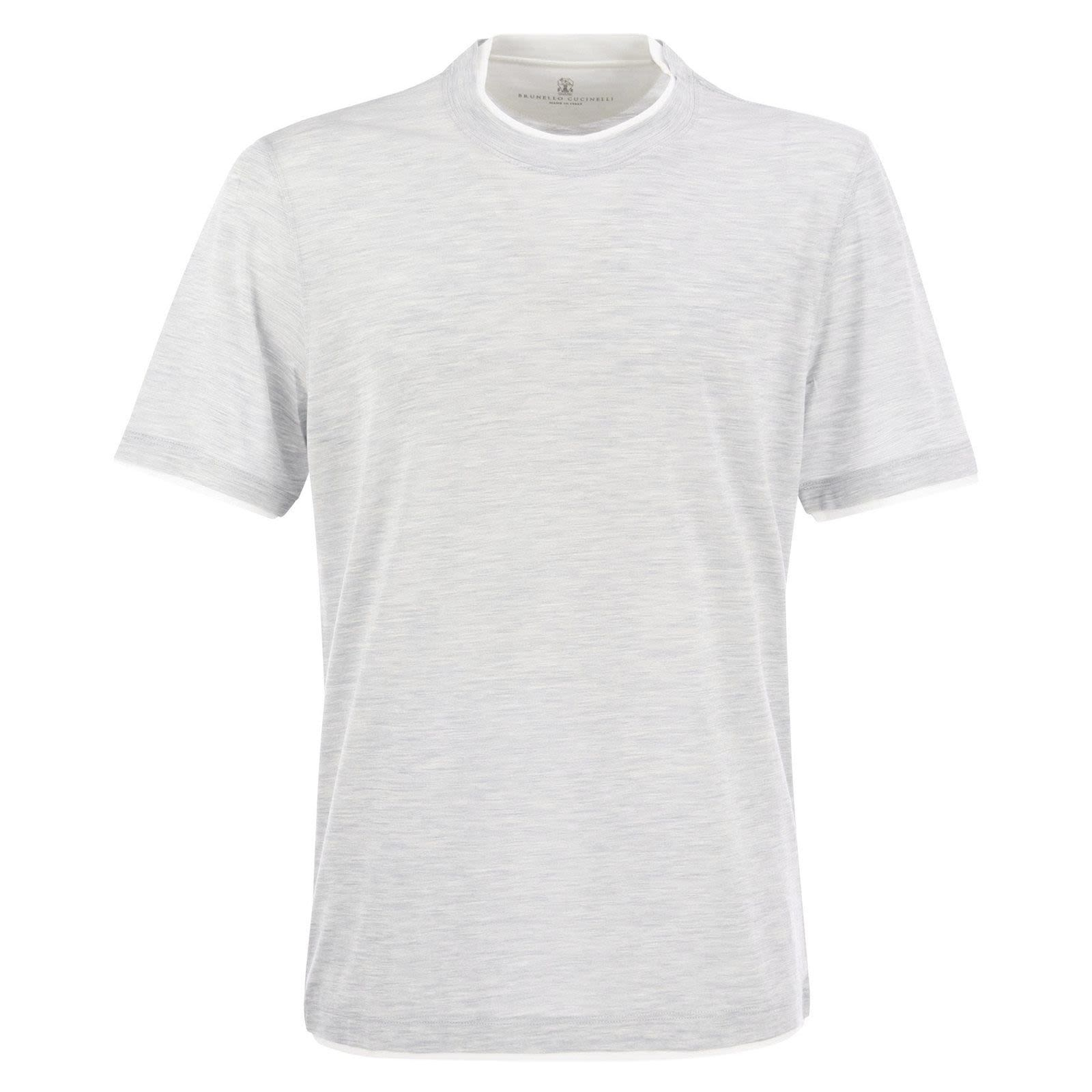 [Brunello Cucinelli] T-shirts Short Sleeve CO M0B137427 CY887