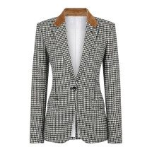 [Tom Ford] Blazer FW26 GI3114FAX1641NWA BLACK WHITE