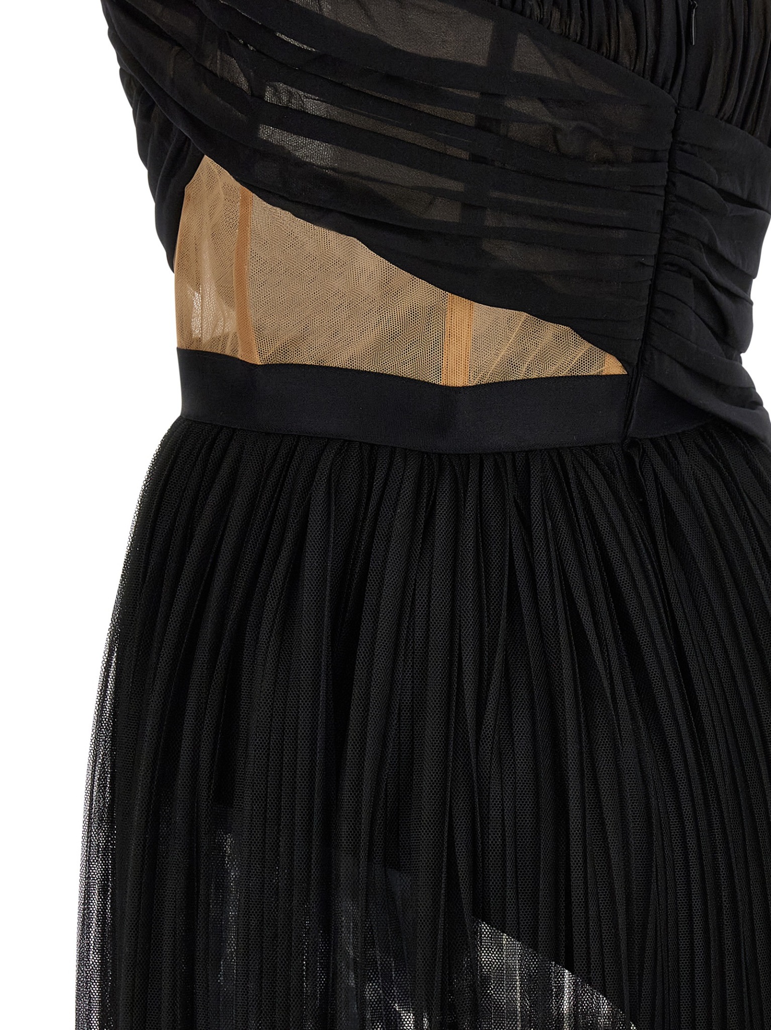[Nensi Dojaka] Sleeveless dress SS26 NDDR2883000100BLACK