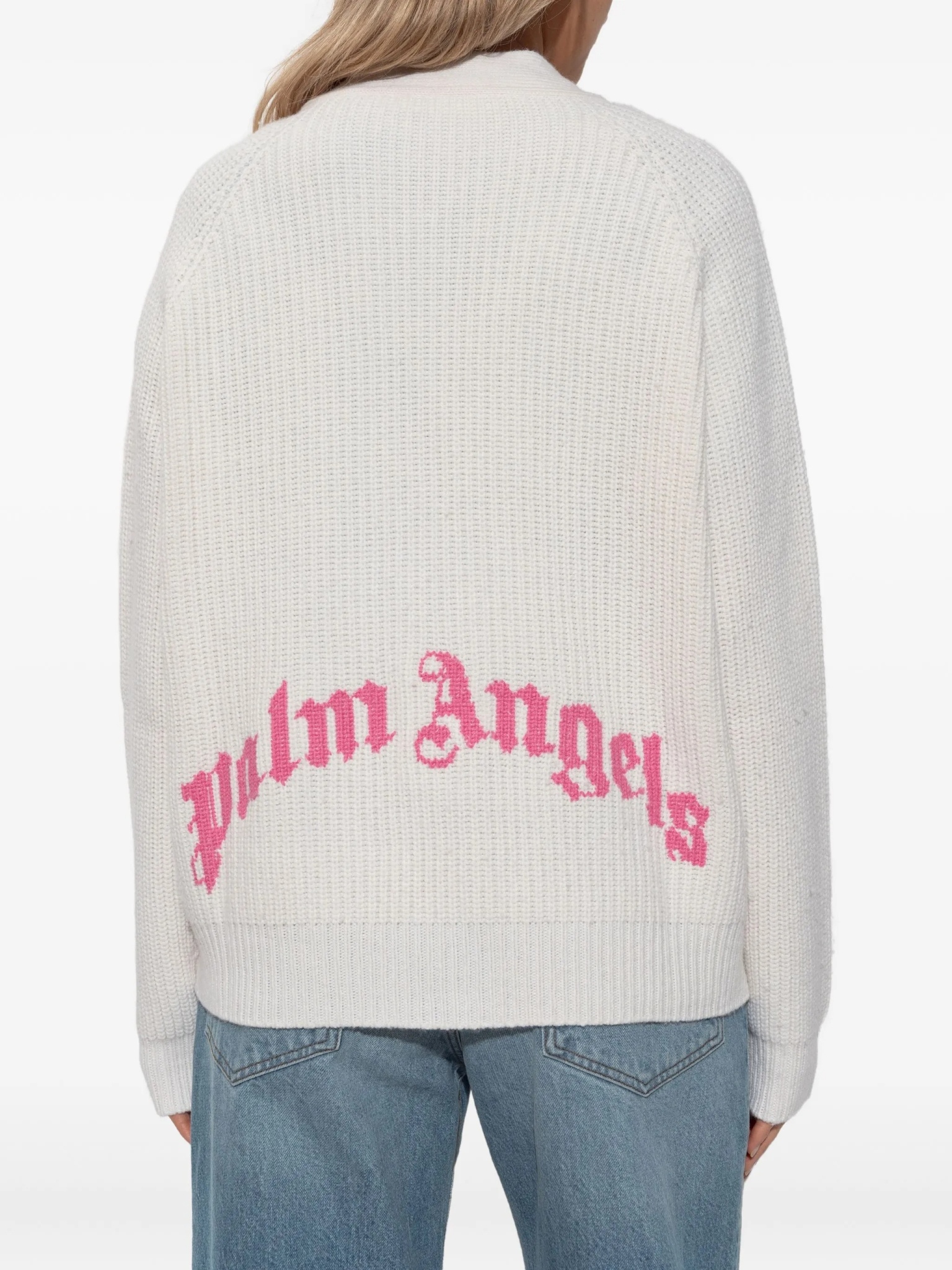 [Palm Angels] Cardigan FW25 PWHB045F25KNI001
