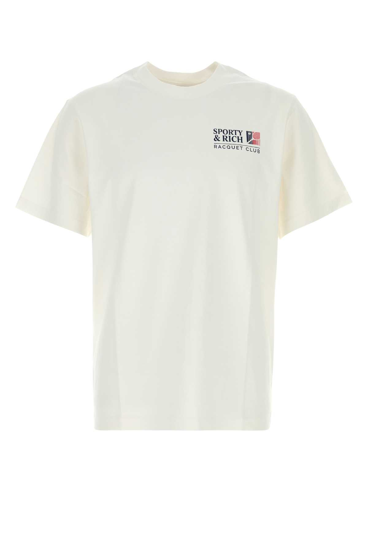 [SPORTY & RICH] T-shirts SS26 TO119710431WH01 WHINAVRUB