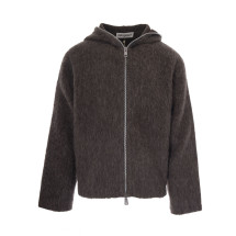 [Our Legacy] Zip up FW26 M2266FMMole Grey Hairy Wool