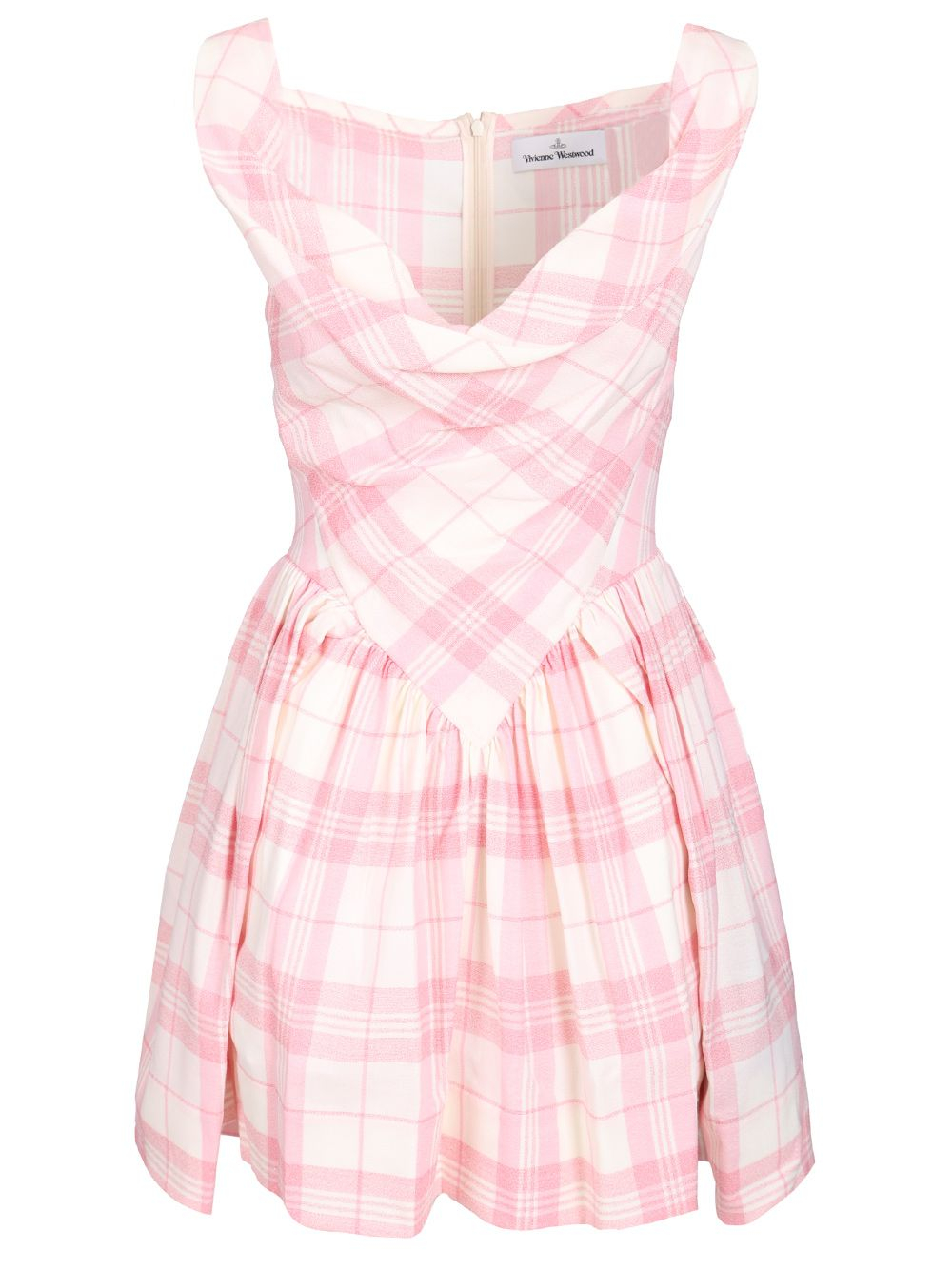 [Vivienne Westwood] Sleeveless dress CO 1101039H-W01JU-O201
