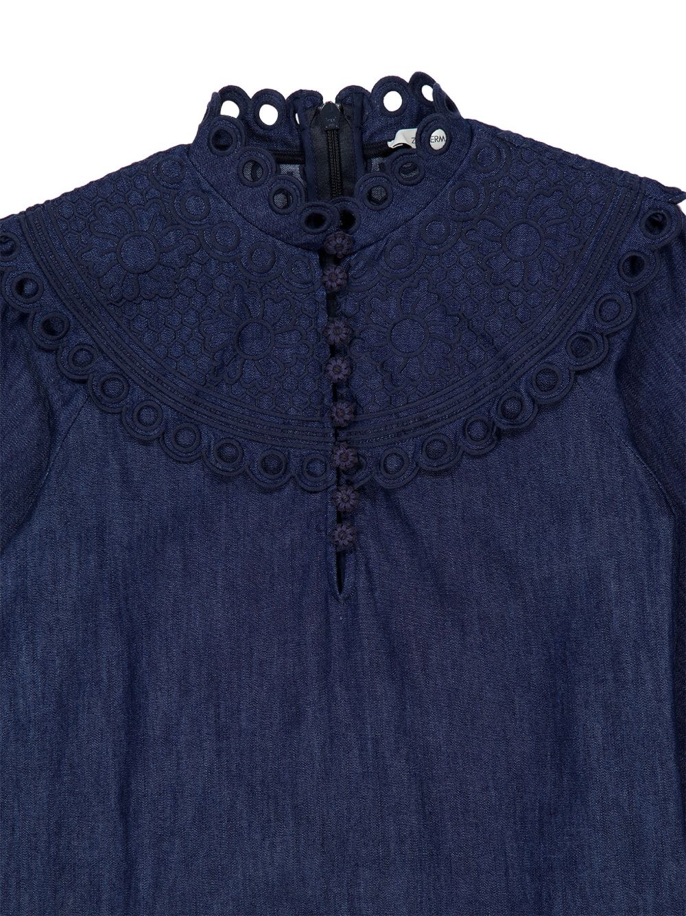 [Zimmermann] Long sleeve dress FW26 9161DSS263INK
