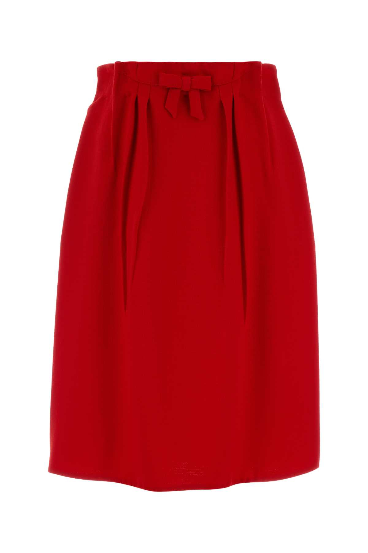 [Prada] Midi skirt FW25 P134ZGSOOO18CS F0011