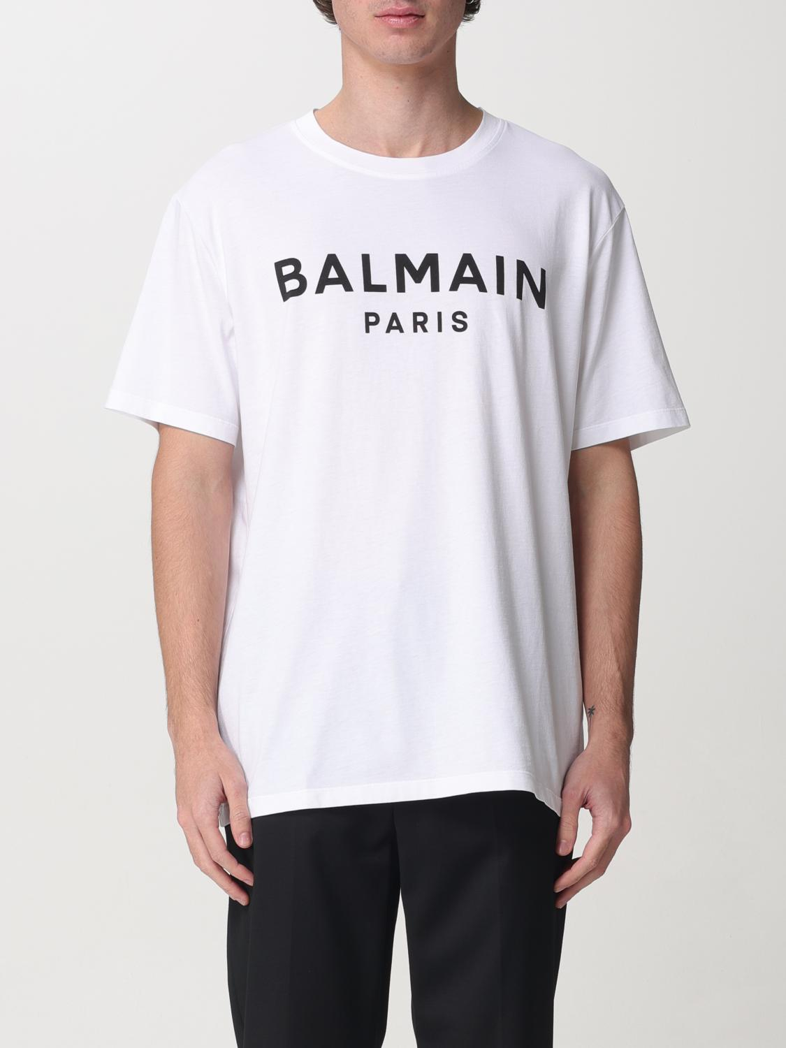 [Balmain] T-shirts Short Sleeve FW25 EH1EG010BB73 GAB