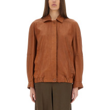 [SALVATORE SANTORO] Leather Jacket SS25 48011-D_PRAWCOGNAC