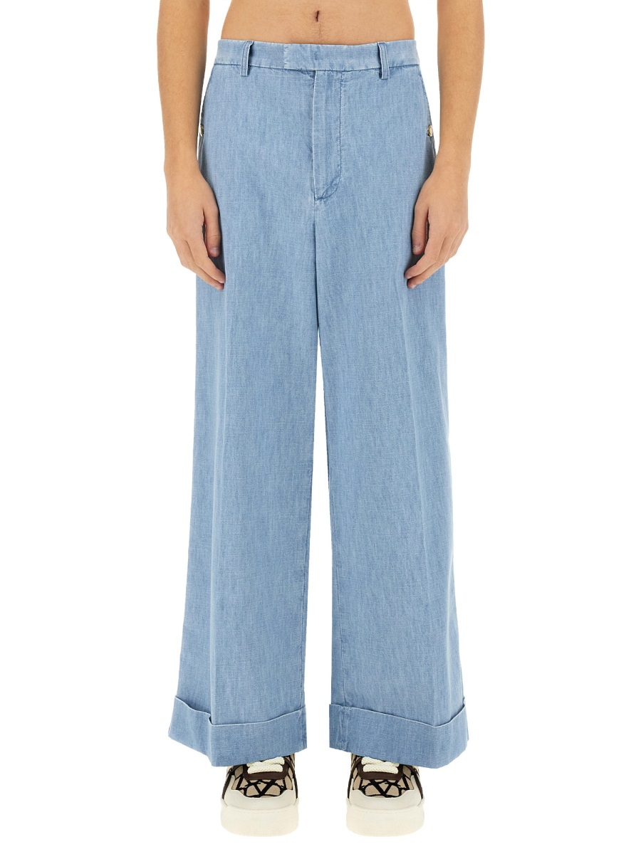 [Valentino] Jeans SS25 6V3DD03UALM_508