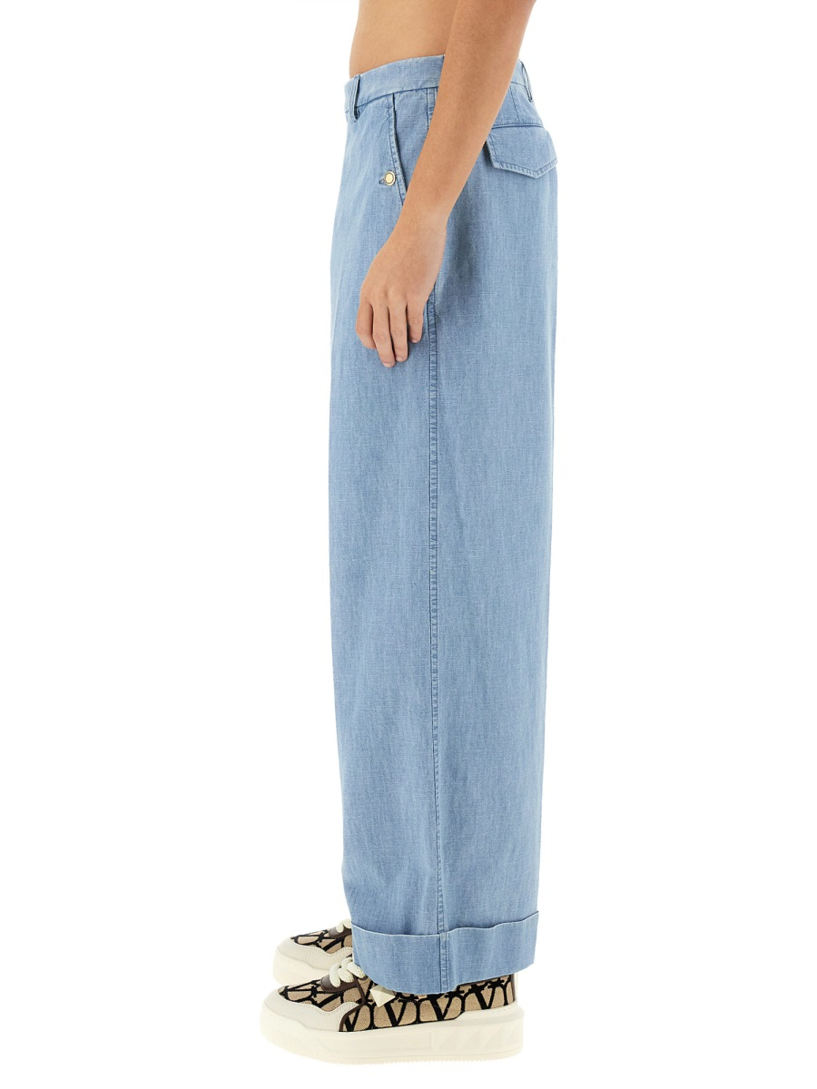 [Valentino] Jeans SS25 6V3DD03UALM_508