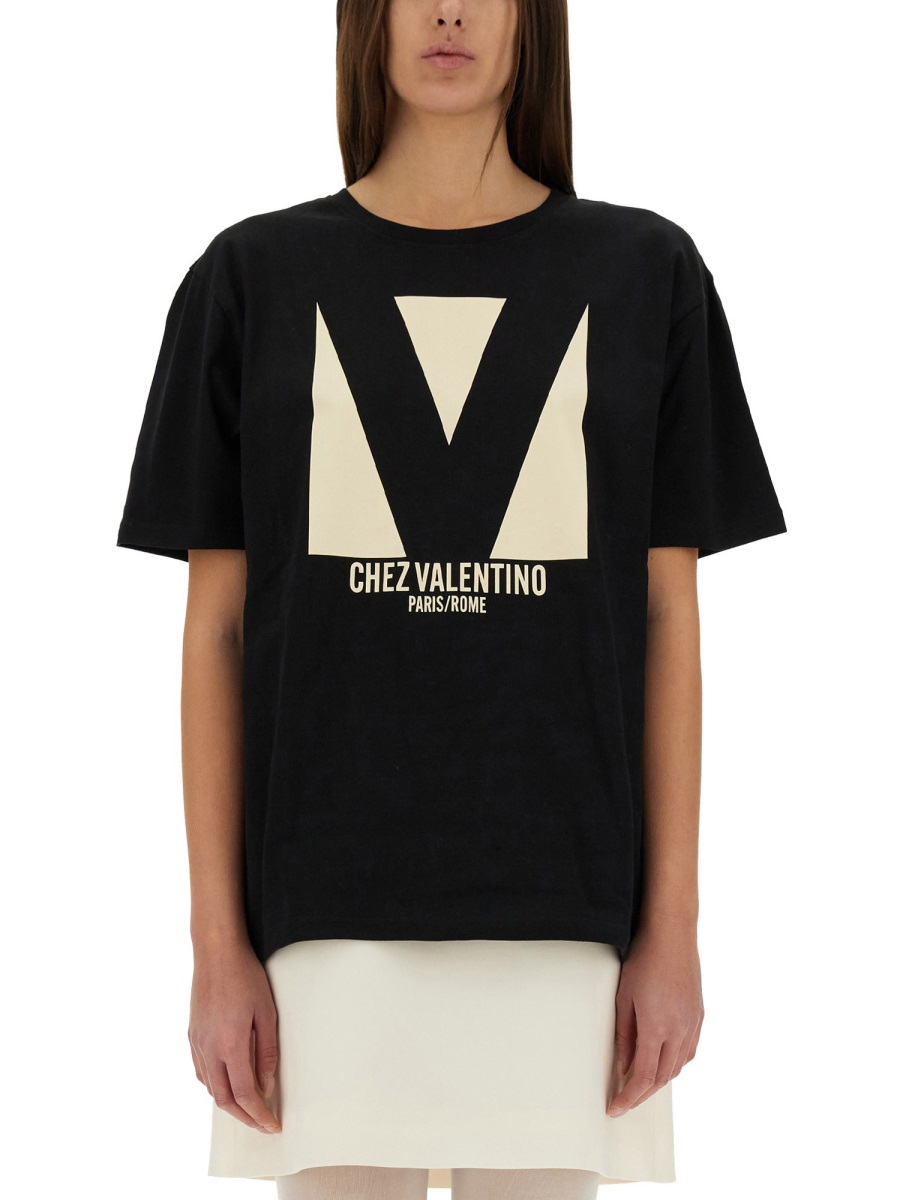 [Valentino] T-shirts Short Sleeve SS25 6B3MG24H95W_0NO