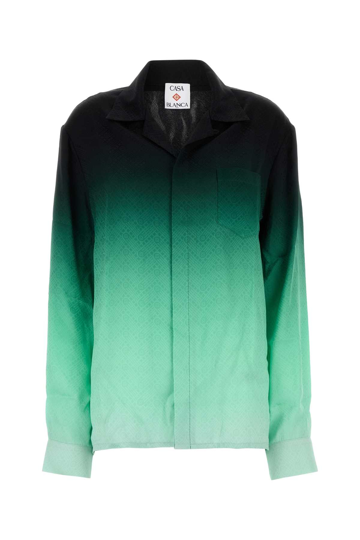 [Casablanca] Shirts Long Sleeve FW25 UWPF25SH00603 GRADIENT