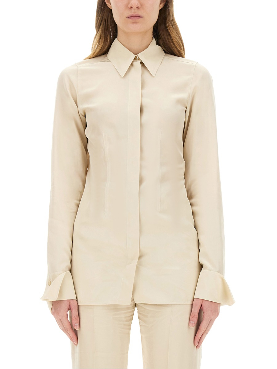 [SPORTMAX] Shirts Long Sleeve SS25 2512191022600_014001