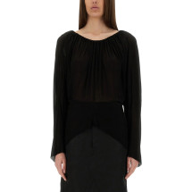 [Rick Owens] T-shirts Long Sleeve SS25 RO01E7278_BZ09