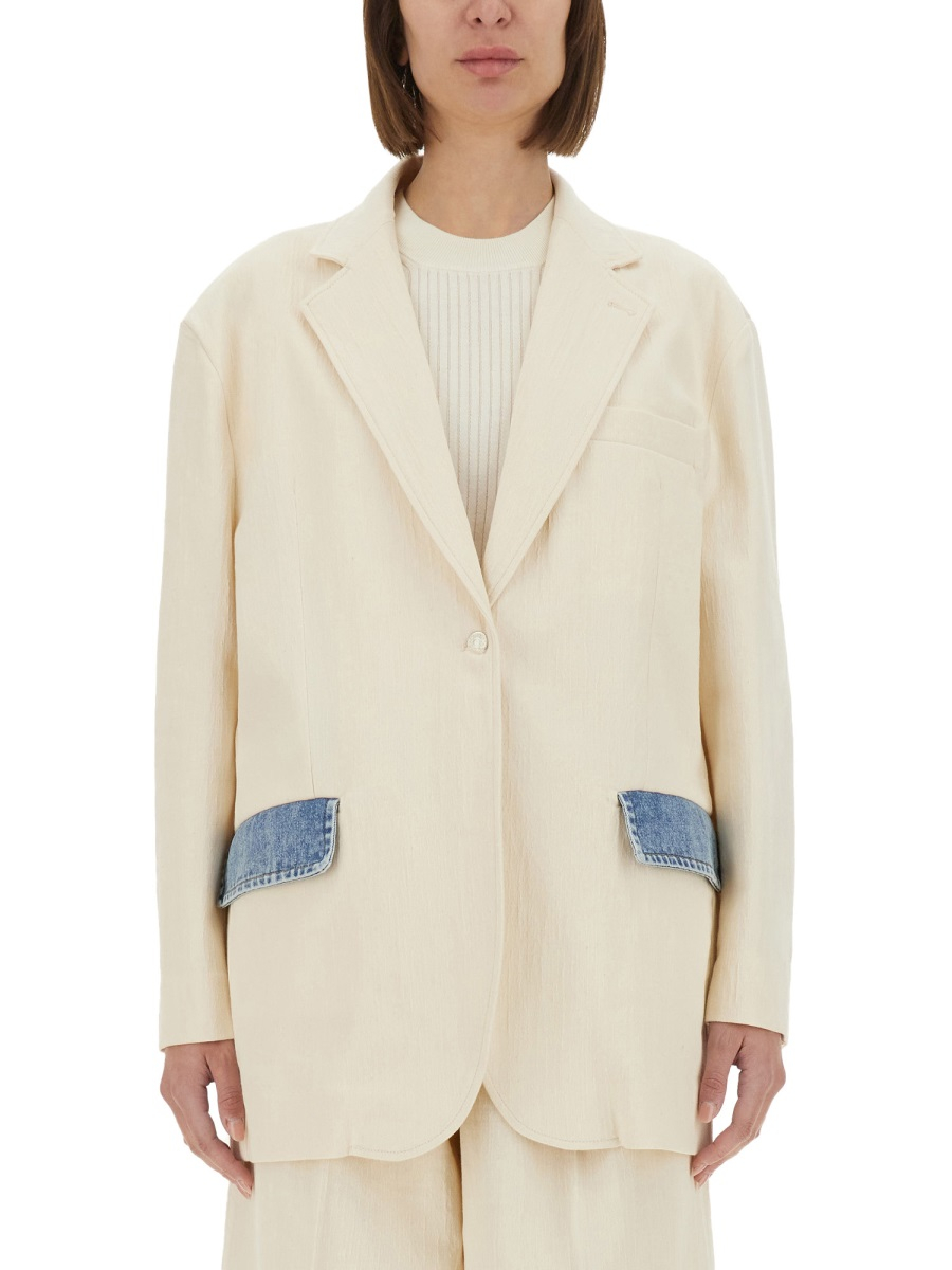[Moschino Jeans] Blazer SS25 05083717_1463