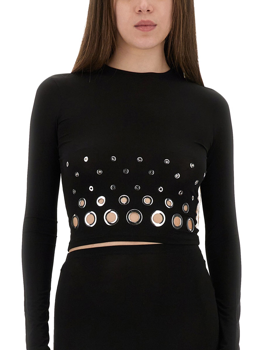 [RABANNE] T-shirts Long Sleeve SS25 25PJTO047CU0014_P001