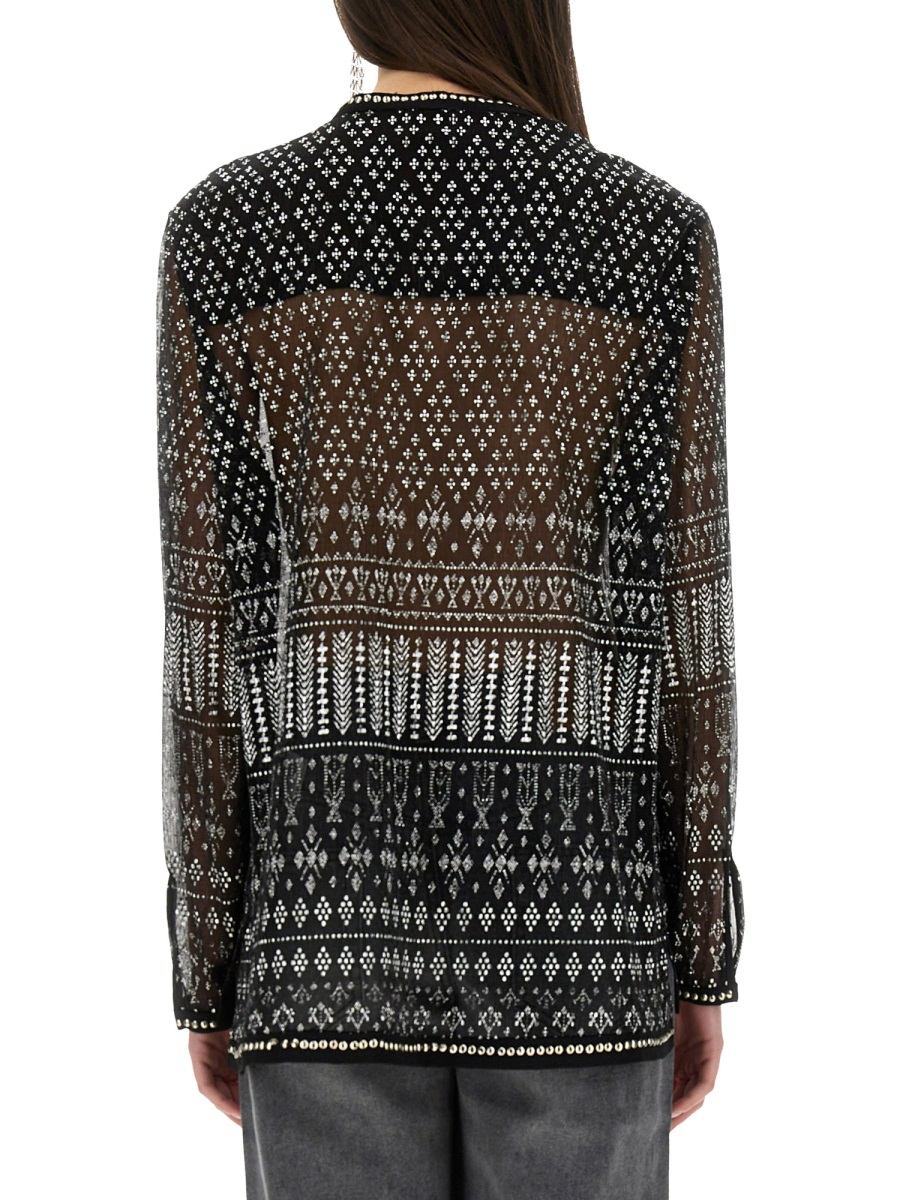 [Isabel Marant] Shirts Long Sleeve SS25 HT0584FA_C1K02IBKSI