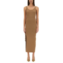 [MICHAEL BY MICHAEL KORS] Sleeveless dress SS25 MR582UH4VR_214CAFE