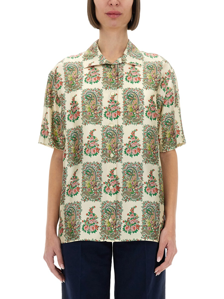 [Etro] Shirts Short Sleeve SS25 WRIA0009_AK765X0801