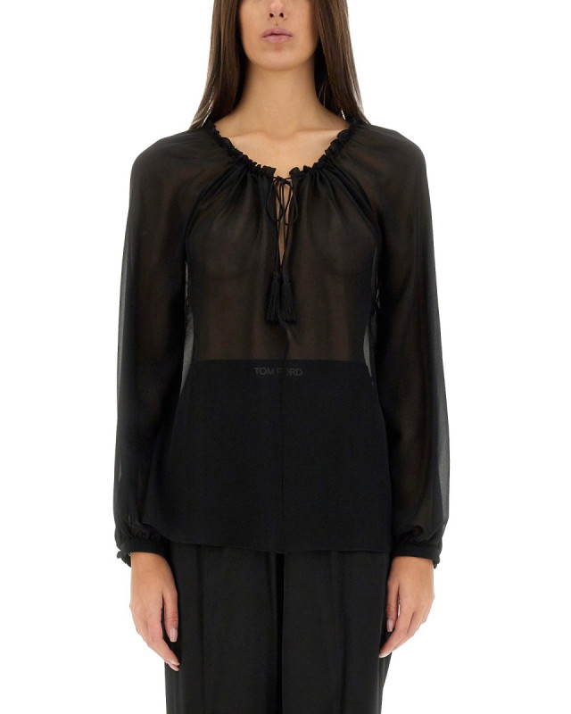 [Tom Ford] Blouse SS25 TS2091_FAX852LB999