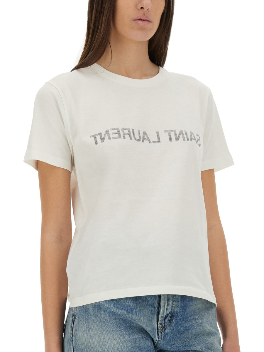 [Saint Laurent] T-shirts Short Sleeve SS25 665234_Y37AW9744