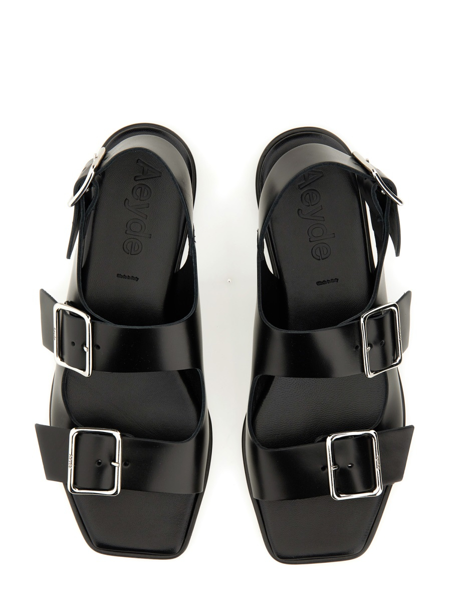 [Aeyde] Sandals SS25 BRNS08FL65_BLACK